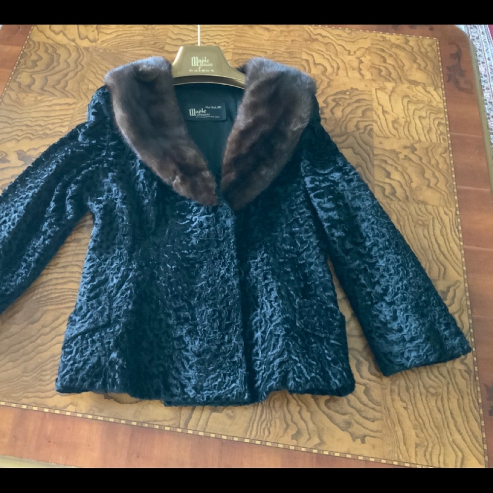 Vintage Persian Lamb and Mink Jacket
